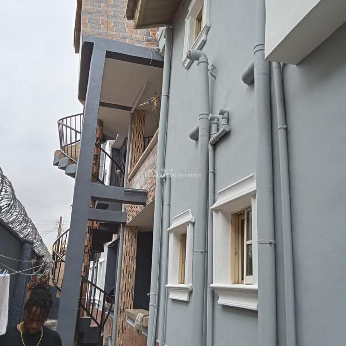 Modern Block of 10 Flats with 2 Shops at Off Lasu Isheri, Off Omark Bus Stop Lasu Igando Road, Alimosho, Lagos, Block of Flats for Sale