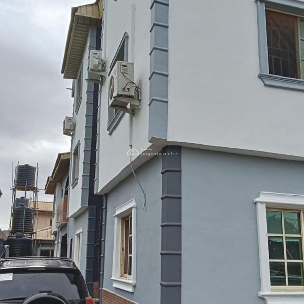 Modern Block of 10 Flats with 2 Shops at Off Lasu Isheri, Off Omark Bus Stop Lasu Igando Road, Alimosho, Lagos, Block of Flats for Sale