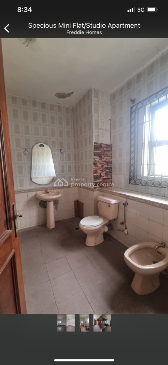 Spacious 1 Bedroom Apartment, Lekki Phase 1, Lekki Lagos, Lekki Phase 1, Lekki, Lagos, Mini Flat (room and Parlour) for Rent
