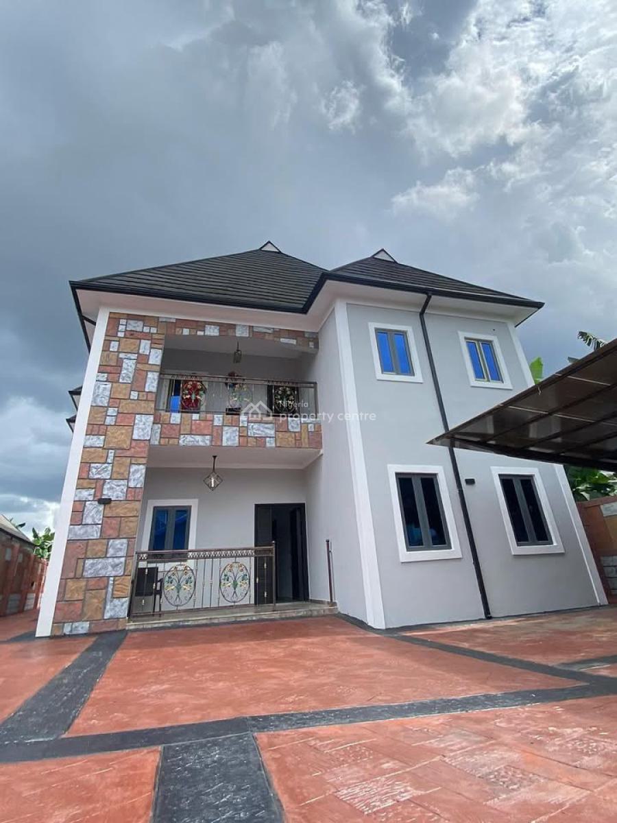Newly Built 4 Bedroom Detached Duplex Wt Gate House, Mandela Estate, Sars Road, Port Harcourt, Rivers, Detached Duplex for Sale