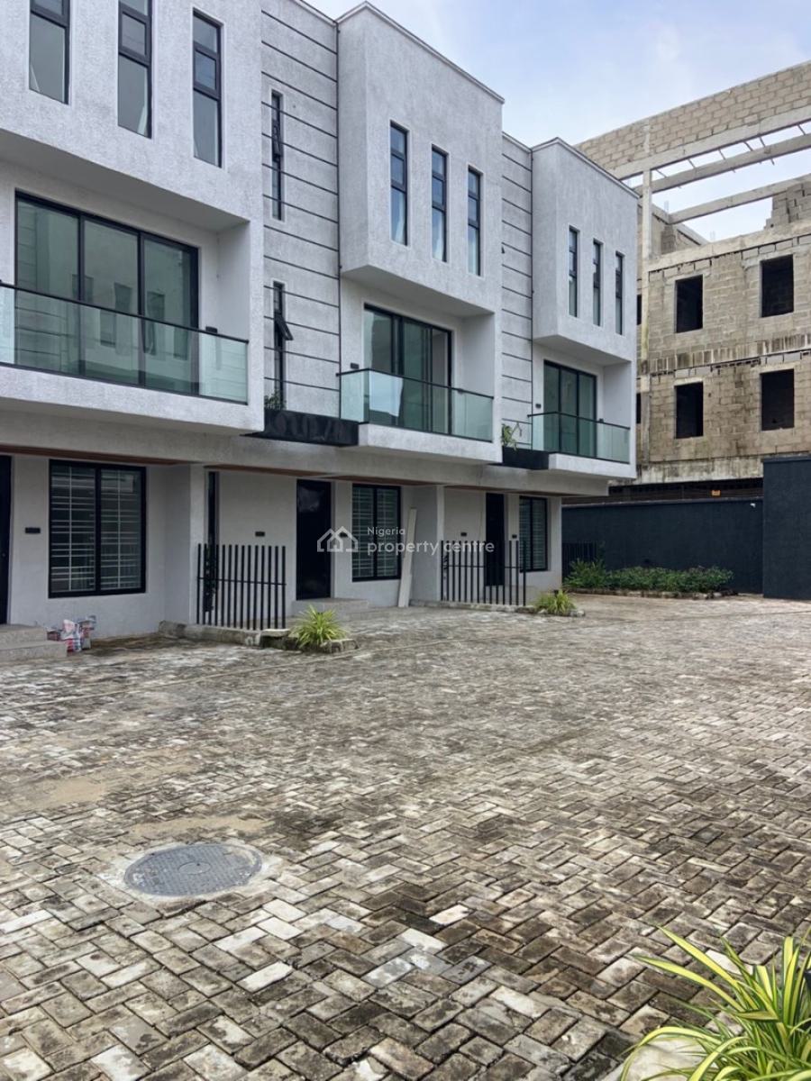 Massive 4bedrms Terraced Duplex Ikate, Ikate, Lekki, Lagos, Terraced Duplex for Rent