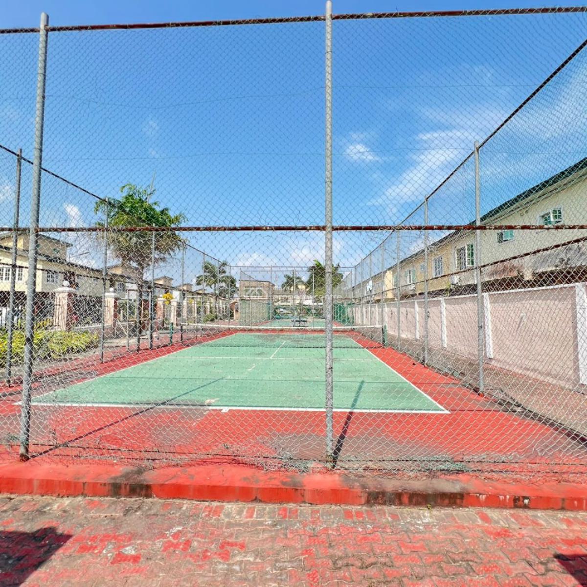 3bed Semi-detach  with Bq & Swimming Pool (self Compound), General Paint, Ajah, Lagos, Semi-detached Duplex for Sale