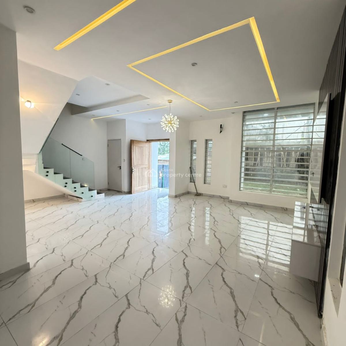 3bed Semi-detach  with Bq & Swimming Pool (self Compound), General Paint, Ajah, Lagos, Semi-detached Duplex for Sale