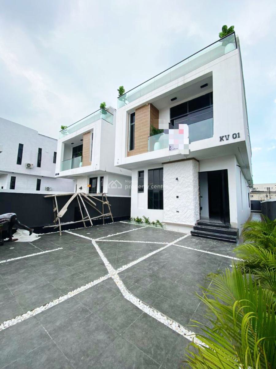 a Perfectionistic 5 Bedroom Fully-detached Duplex with Bq & Swim Pool, Orchid Lekki Lagos, Lekki, Lagos, Detached Duplex for Sale