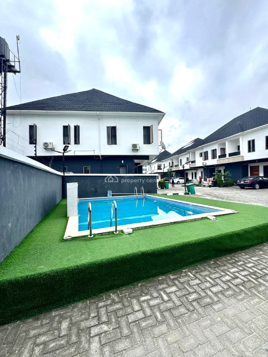 4 Bedroom Terrace Duplex, Chevron Toll Gate, Lekki, Lagos, Terraced Duplex for Rent