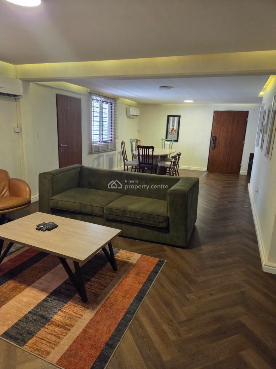 a Serviced 3 Bedroom Apartment with a Room Bq, Victoria Island (vi), Lagos, Flat / Apartment for Rent