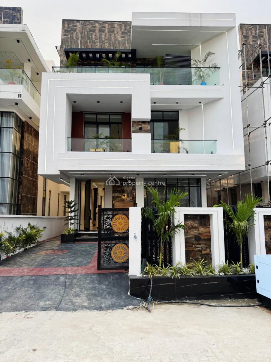 Magnificent 6 Bedroom Fully Detached Duplex with a Private P, Chevron Lekki Lagos, Lekki, Lagos, Detached Duplex for Sale