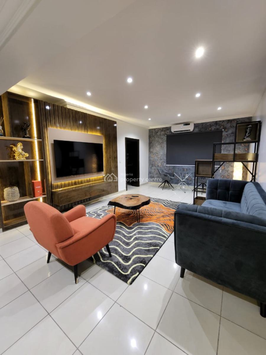 Luxury 1bedroom with Swimming Pool & Parking Space, Off Clover Road, Banana Island, Ikoyi, Lagos, Flat / Apartment Short Let