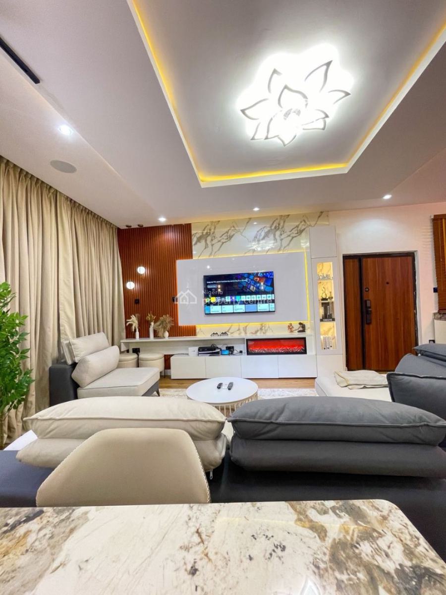 Luxury 2 Bedroom Fully Automated with Alexa, Swimming Pool,ps5 &snooke, Platinum Way Ikate, Ikate Elegushi, Lekki, Lagos, Flat / Apartment Short Let