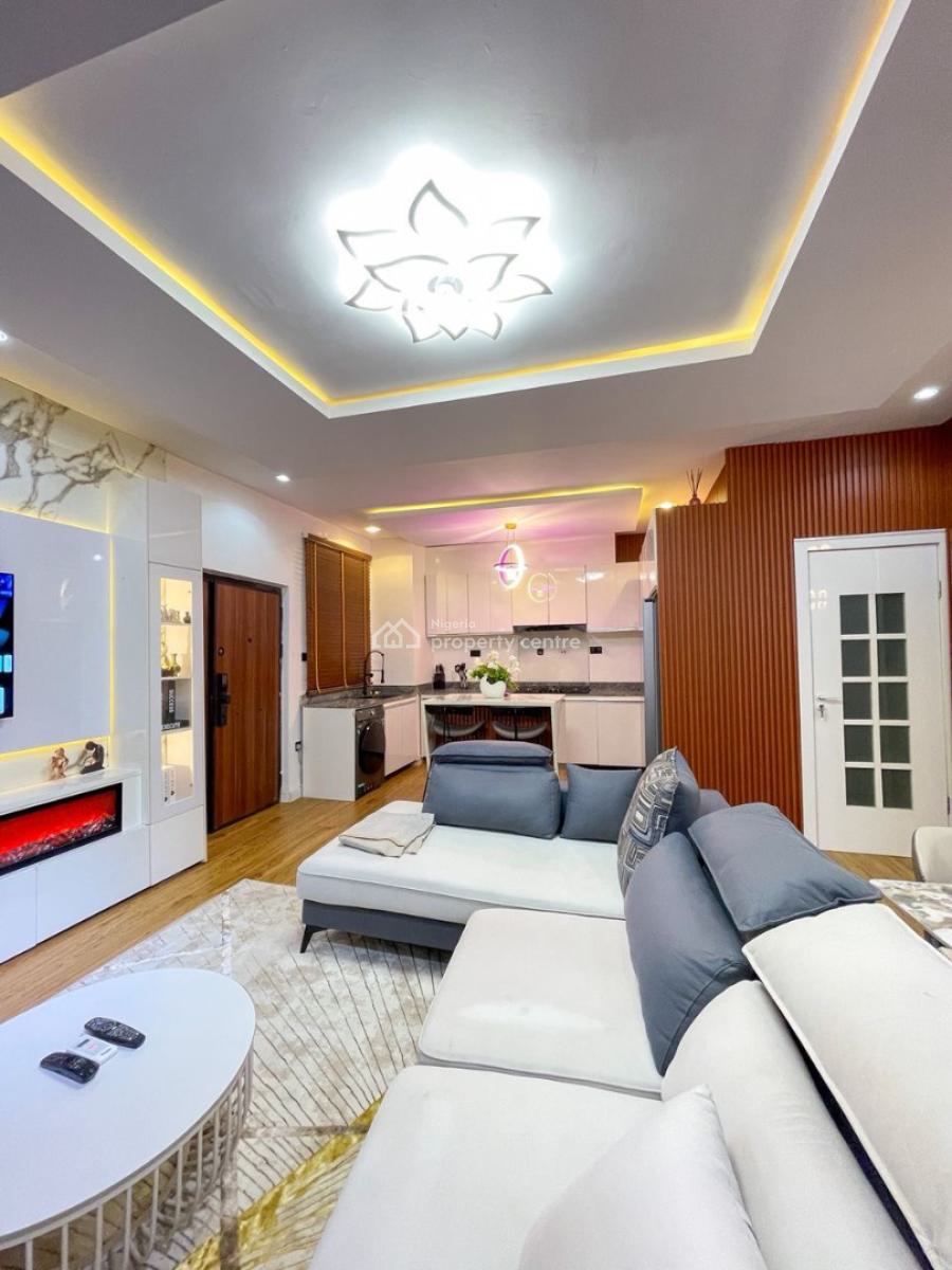 Luxury 2 Bedroom Fully Automated with Alexa, Swimming Pool,ps5 &snooke, Platinum Way Ikate, Ikate Elegushi, Lekki, Lagos, Flat / Apartment Short Let