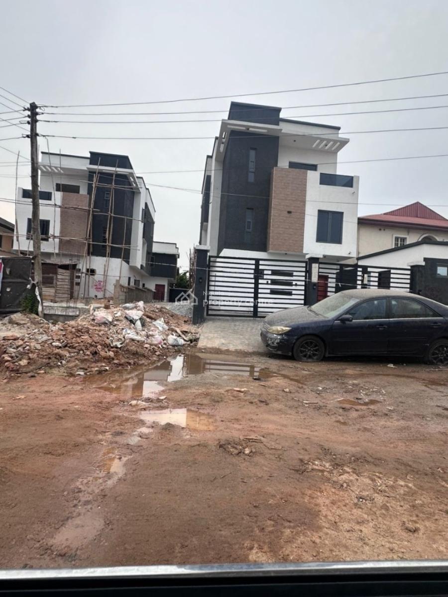 4bedroom Detached Duplex with 2 Rooms Bq, Animashaun Street, Gbagada Phase 2, Gbagada, Lagos, Detached Duplex for Sale