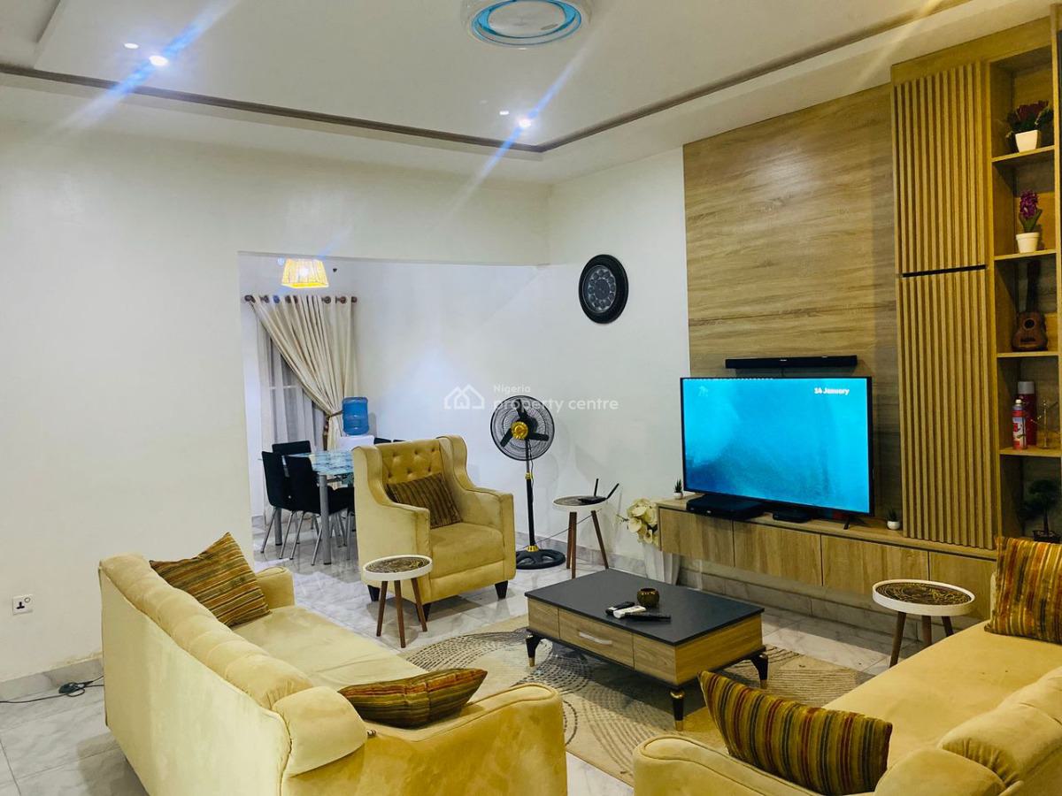 Top Notch 2bedroom Furnished and Serviced Apartment, Katampe, Abuja, Flat / Apartment Short Let