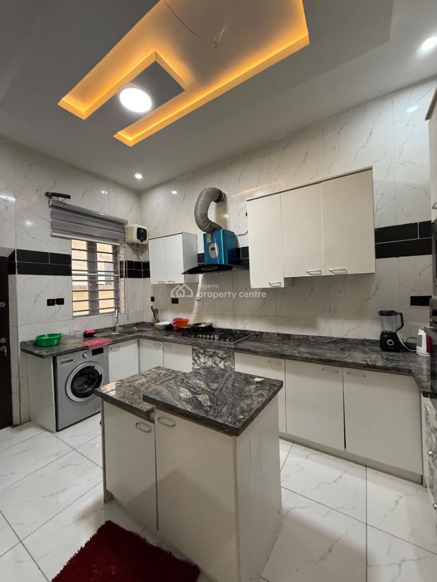 Fully Furnished 4 Bedroom Semi Detached with Inverter, Orchid Road, Lekki, Lagos, Semi-detached Duplex for Rent