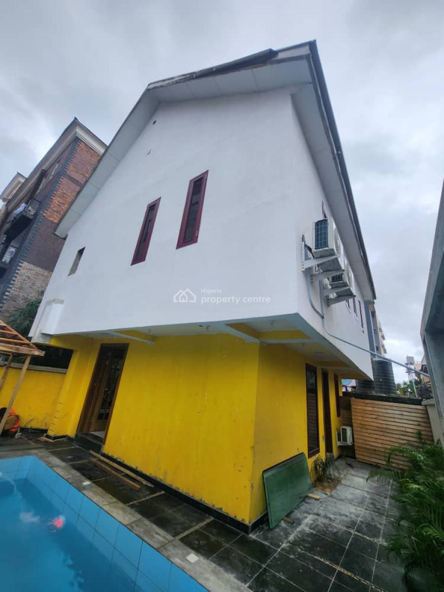3bedroom Fully Detached Loft House Wit Pool&cinema in a Self Compound, Admiralty Way, Lekki Phase 1, Lekki, Lagos, House for Sale