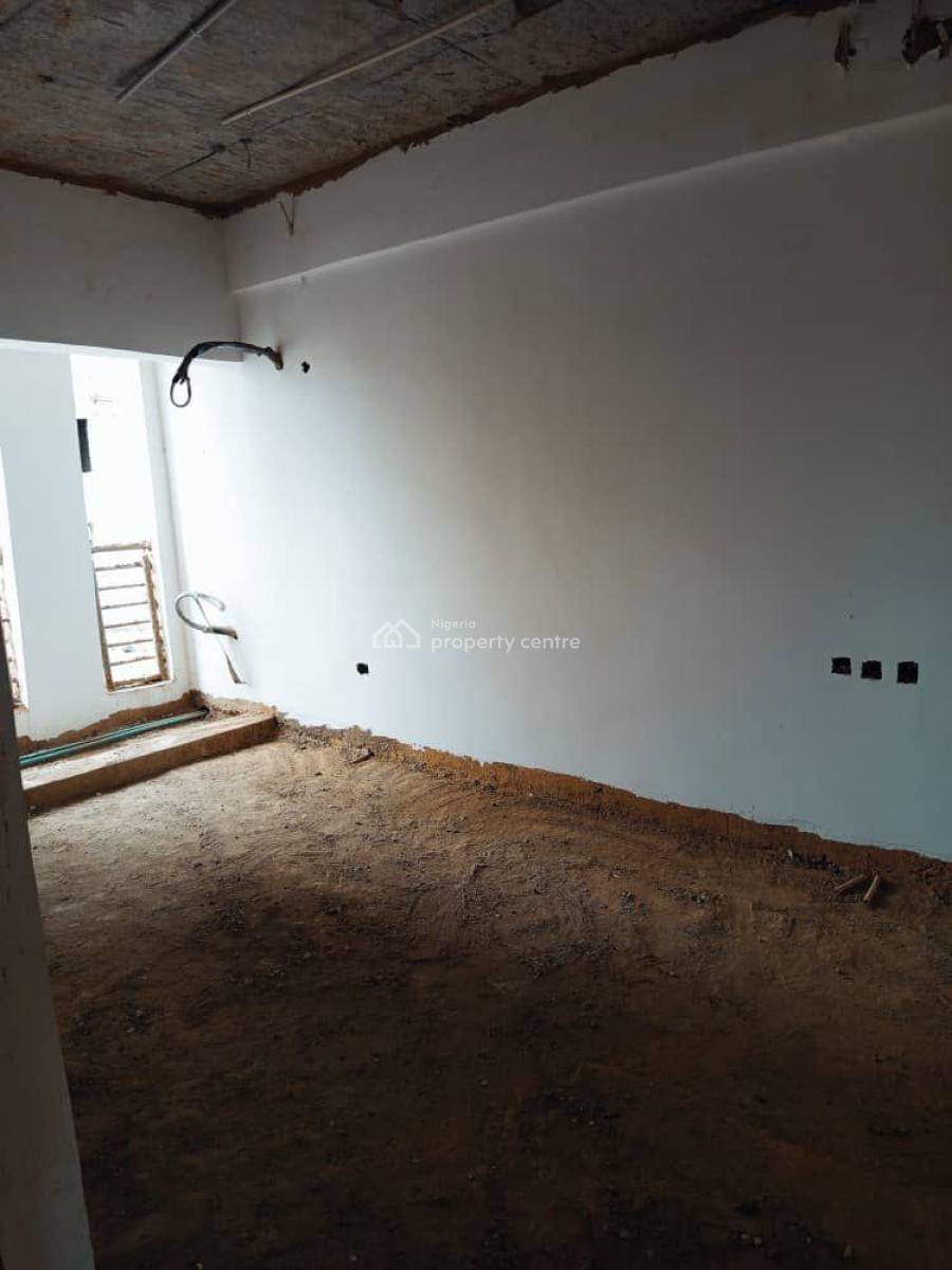 Newly Built Semi-finished Spacious 3-bedroom Apartment with Bq, Mabushi, Abuja, Flat / Apartment for Sale