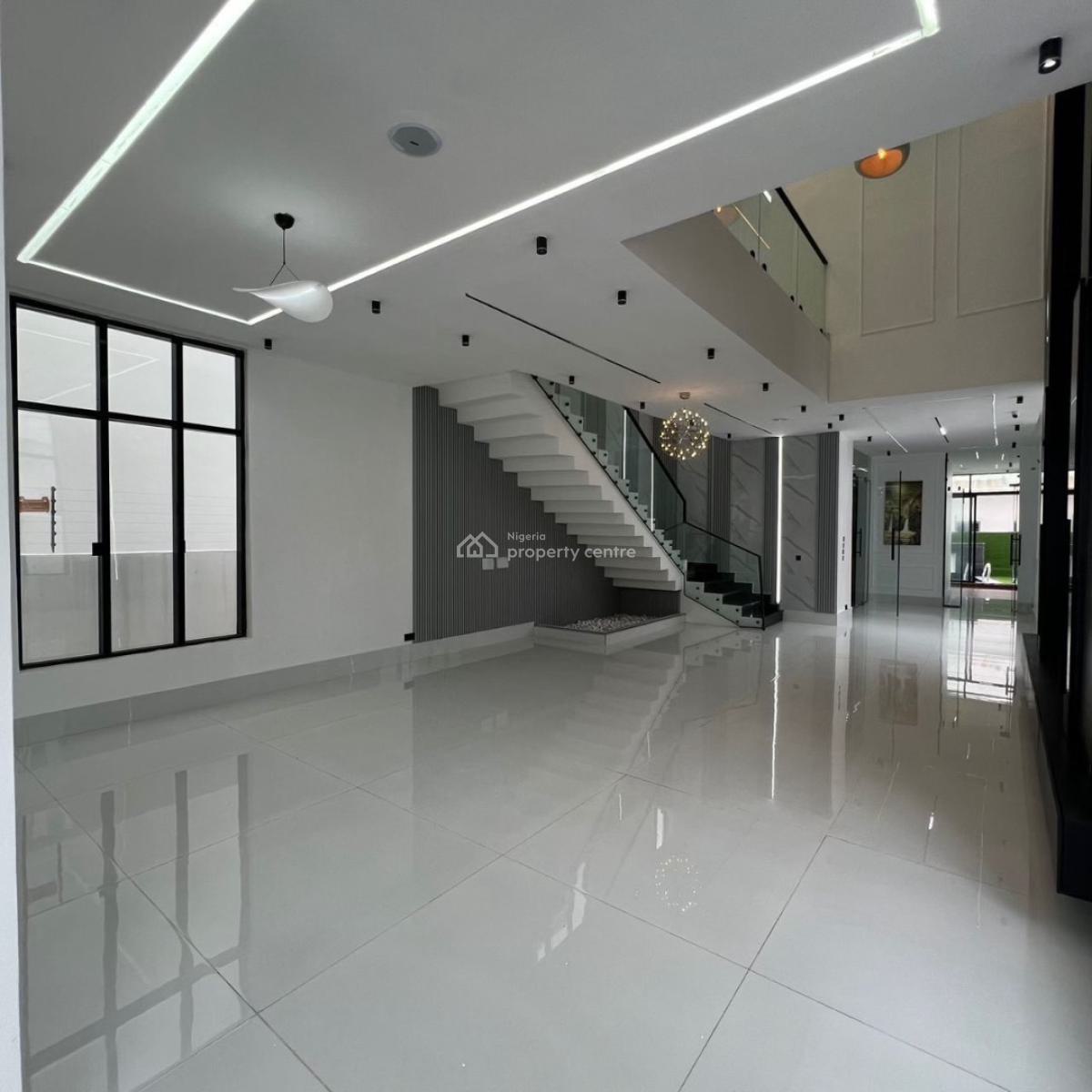 Exquisite 5 Bedroom Duplex, Smart Exquisite 5 Bedroom Duplex in a Secured Estate, Lekki, Lagos, Detached Duplex for Sale