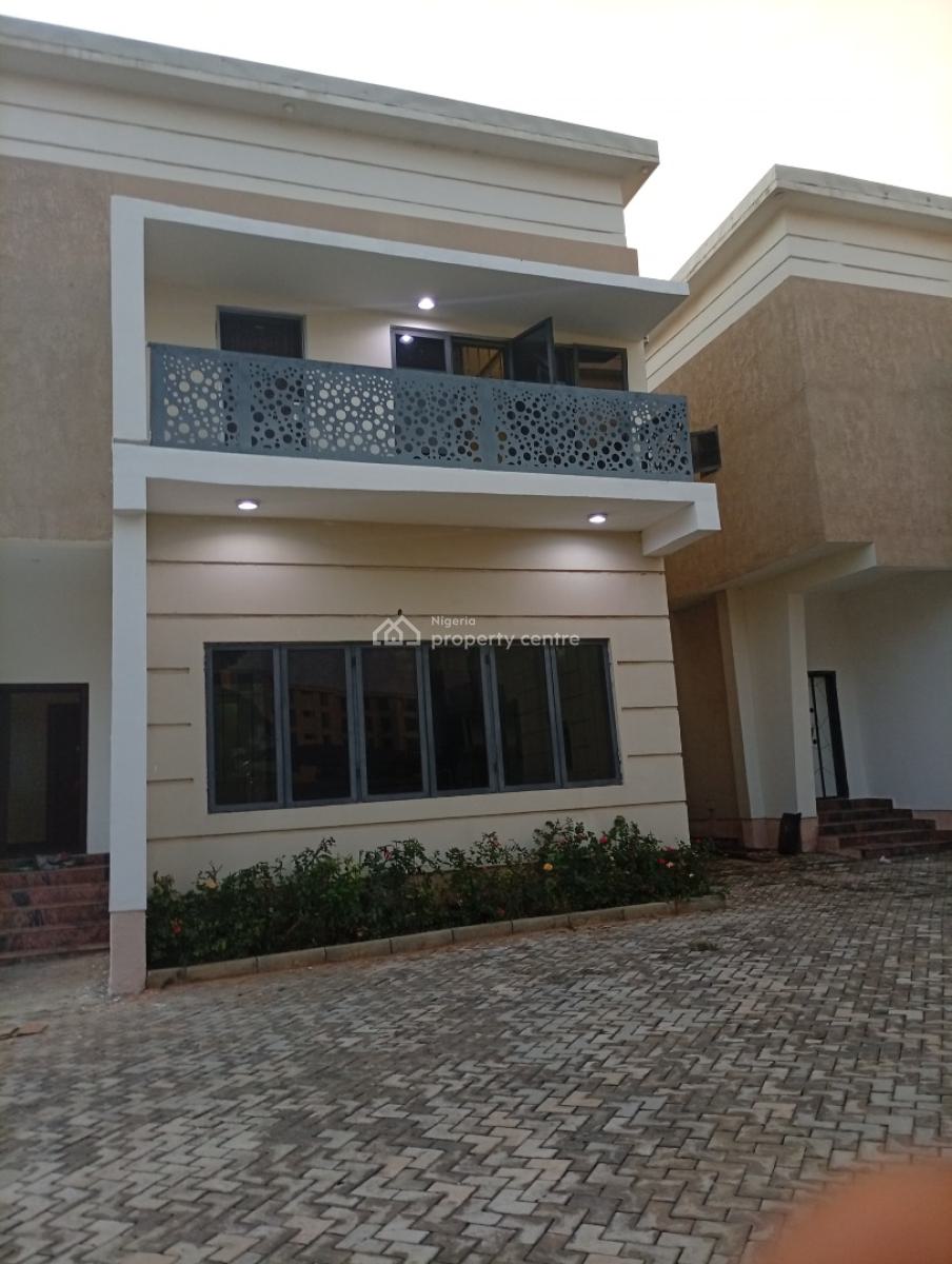 Tastefully Finished and Corner Puece Smart 5 Bedroom Terraced Duplex, Jahi, Abuja, Terraced Duplex for Rent
