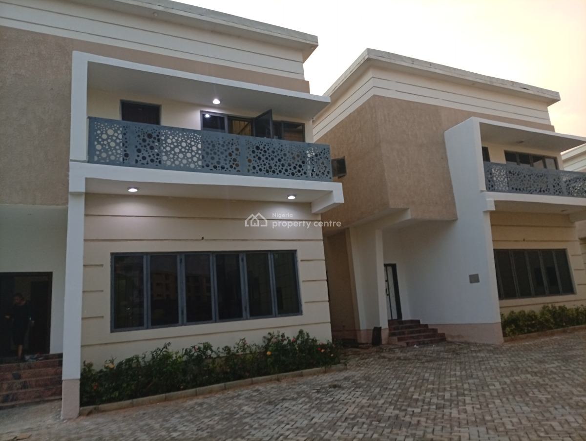 Tastefully Finished and Corner Puece Smart 5 Bedroom Terraced Duplex, Jahi, Abuja, Terraced Duplex for Rent