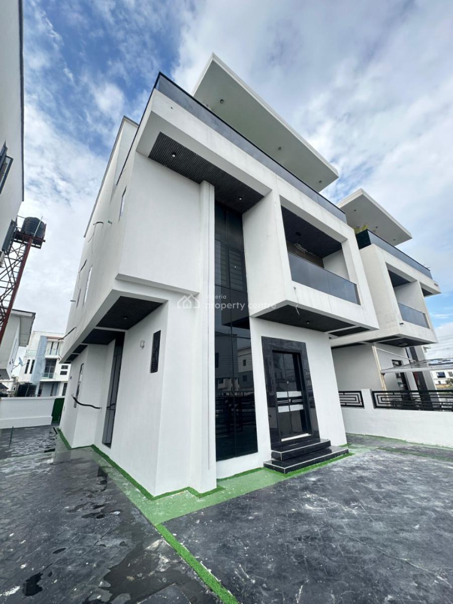 Outstanding Luxury Spacious 4 Bedroom Fully Detached Duplex with Bq, Chevron Toll Gate, Orchid Road, Lekki, Lagos, Detached Duplex for Sale