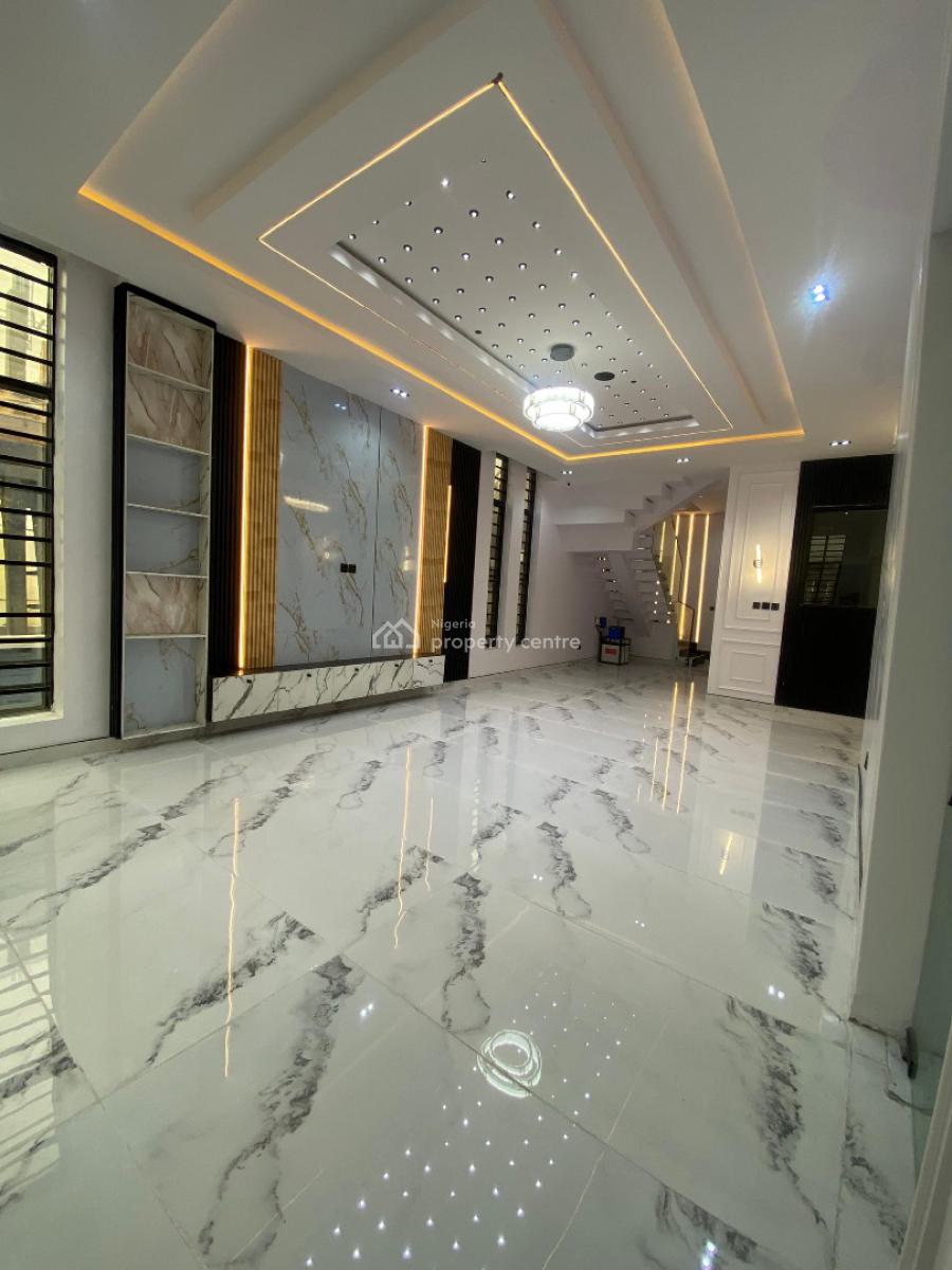 Luxury 5 Bedroom Fully Detached Duplex with Pool, Bq and Cinema, Ikota, Lekki, Lagos, Detached Duplex for Sale