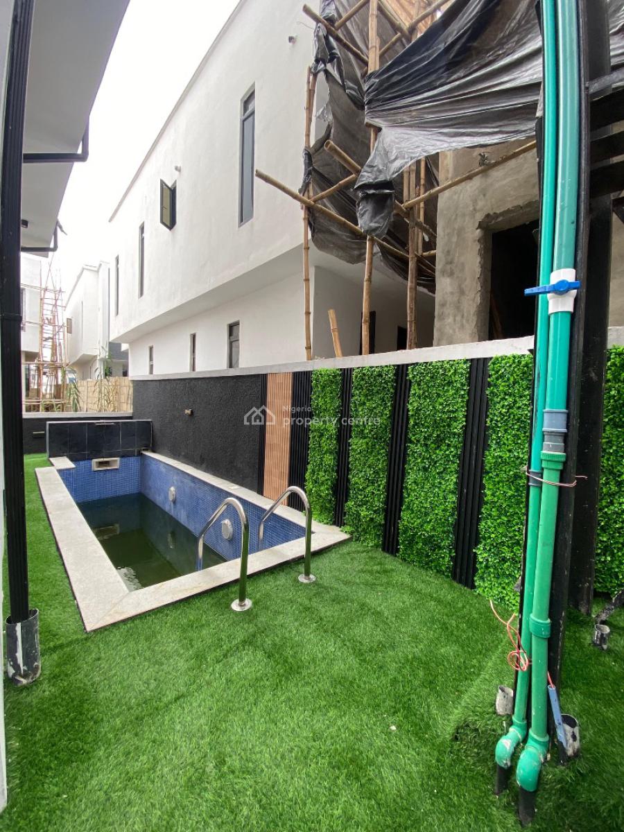 Luxury 5 Bedroom Fully Detached Duplex with Pool, Bq and Cinema, Ikota, Lekki, Lagos, Detached Duplex for Sale