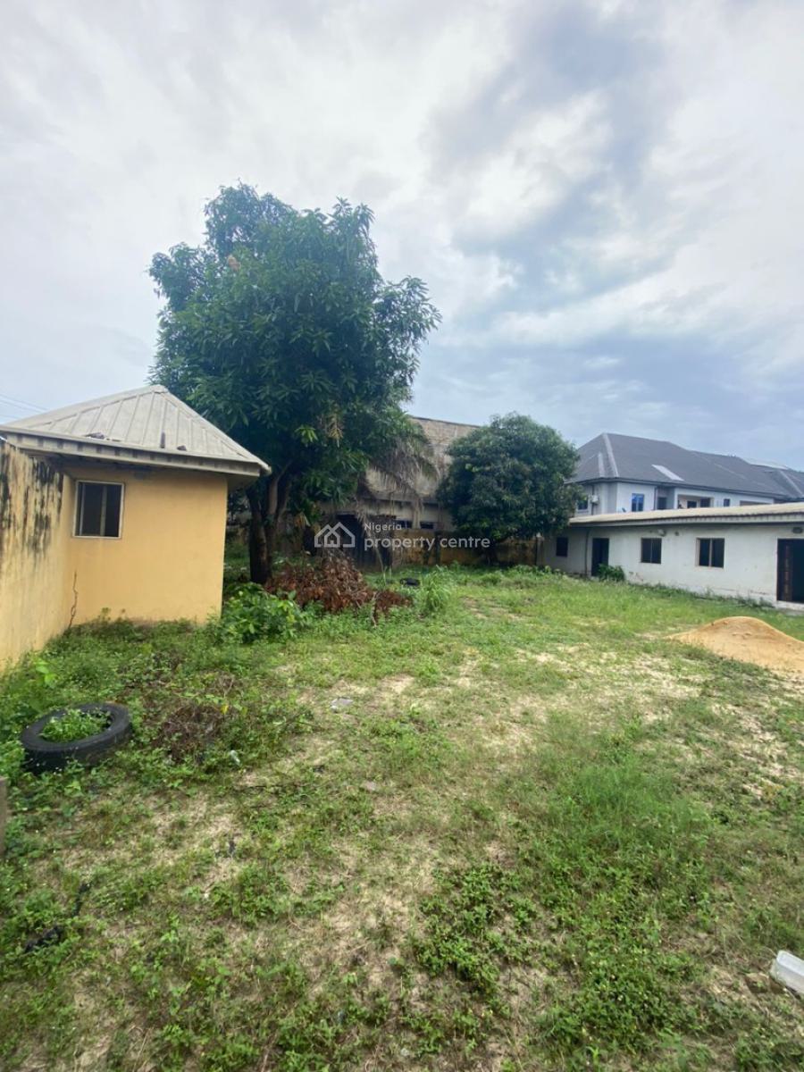 2 Plots of Land with a 2 Bedroom Flat, Majek, Sangotedo, Ajah, Lagos, Commercial Property for Rent