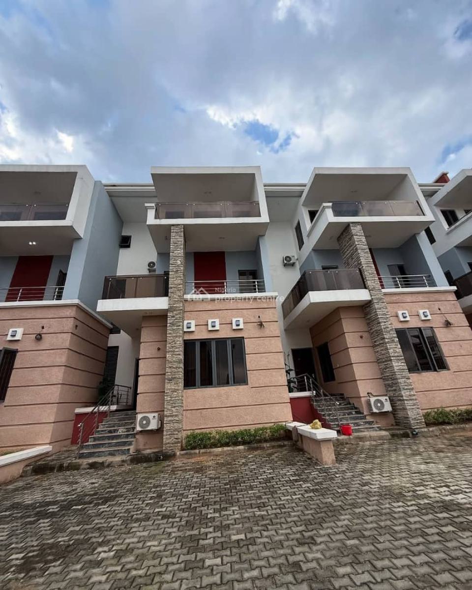 Newly Built 4 Bedroom Terrace Duplex with 3 Living Rooms, Katampe Extension, Katampe Extension, Katampe, Abuja, Terraced Duplex for Sale