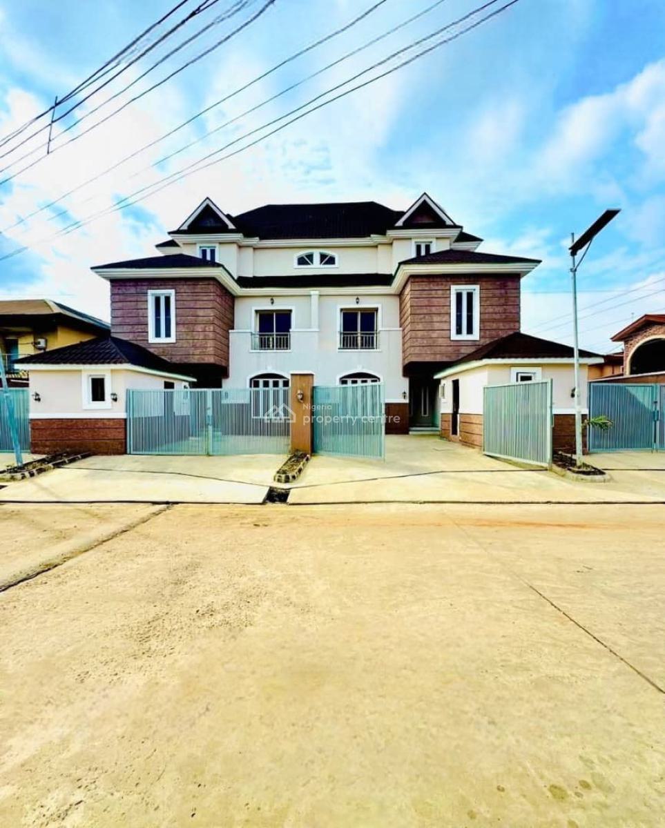Exquisitely Built 4 Bedroom Semi Detached Duplex with Bq in Serene Env, Oko-oba, Agege, Lagos, Semi-detached Duplex for Sale