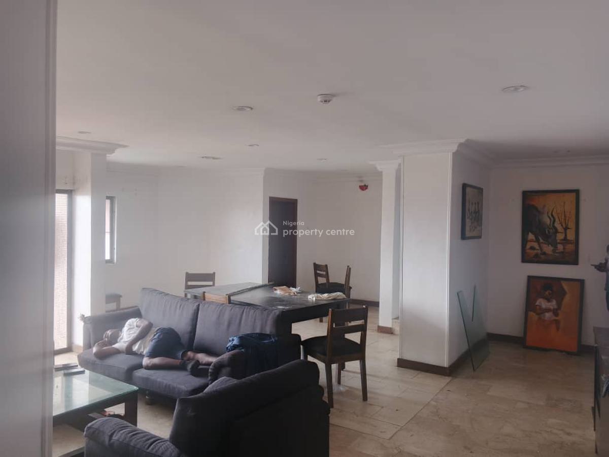 Tastefully Finished 3-bedroom Pent Floor Flat + Bq, Pool, 24/7 Power, Off Ajose Adeogun, Victoria Island (vi), Lagos, Flat / Apartment for Rent