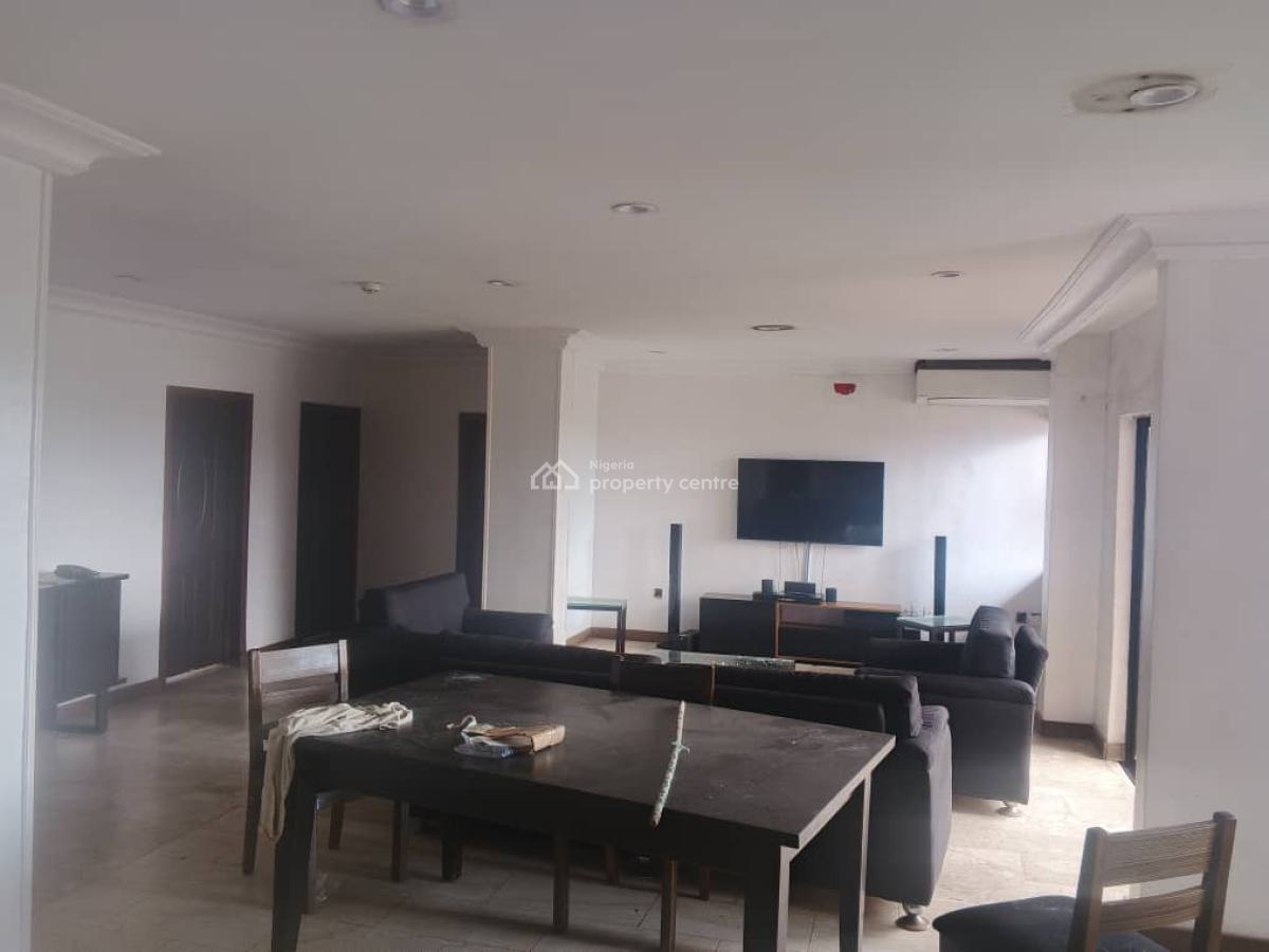 Tastefully Finished 3-bedroom Pent Floor Flat + Bq, Pool, 24/7 Power, Off Ajose Adeogun, Victoria Island (vi), Lagos, Flat / Apartment for Rent