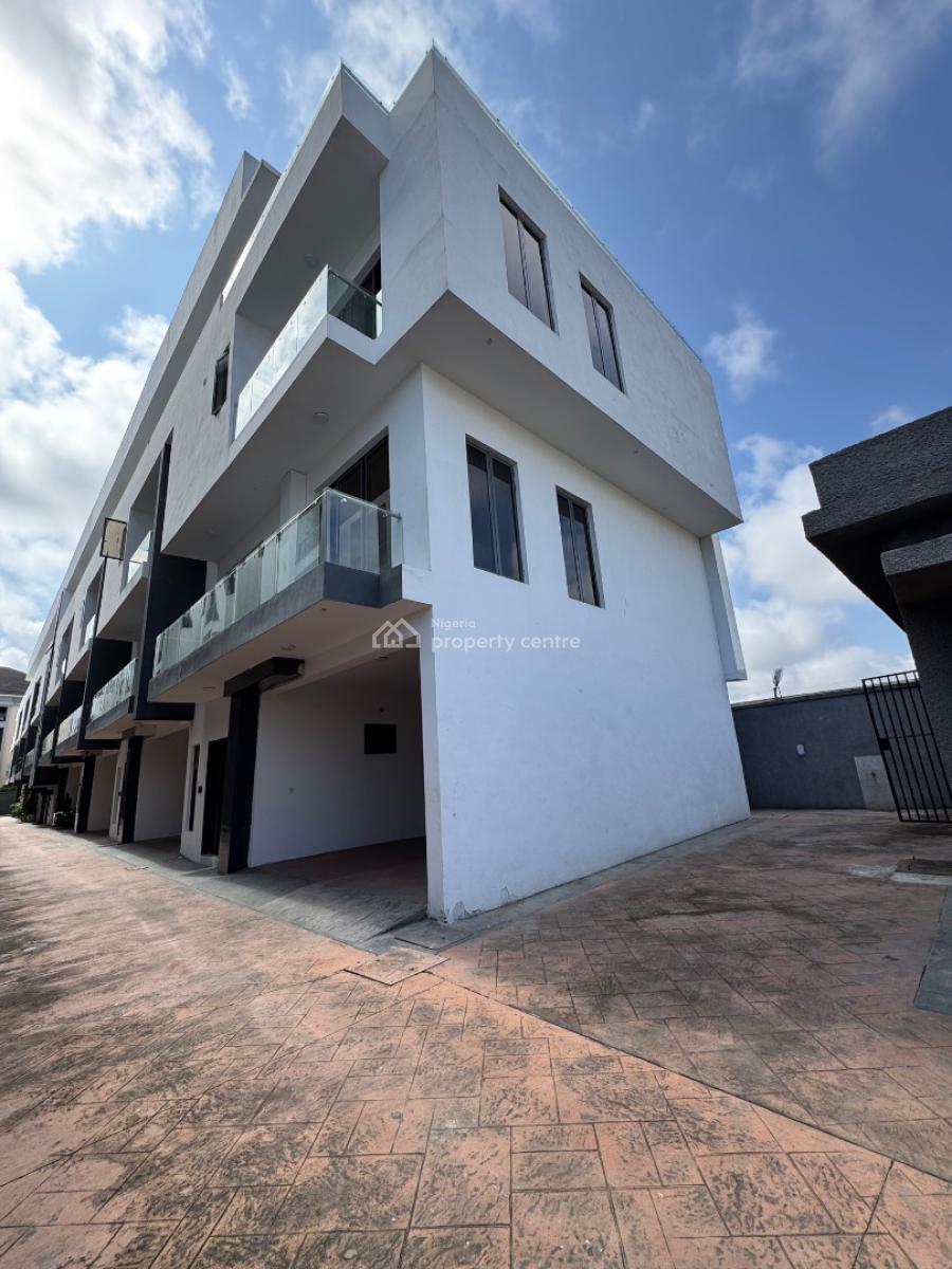 Exclusive 4bedroom Terrace with Bq, Oniru, Victoria Island (vi), Lagos, Terraced Duplex for Sale