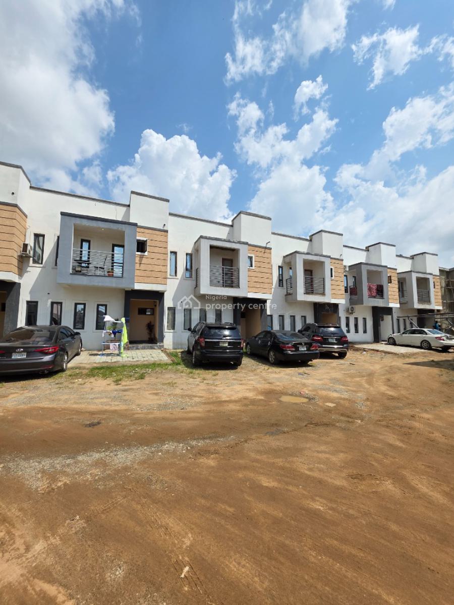 Affordable 4 Bedroom Terrace Duplex (carcass), Idu By Turkish Hospital Nizamiye, Karmo, Abuja, Terraced Duplex for Sale