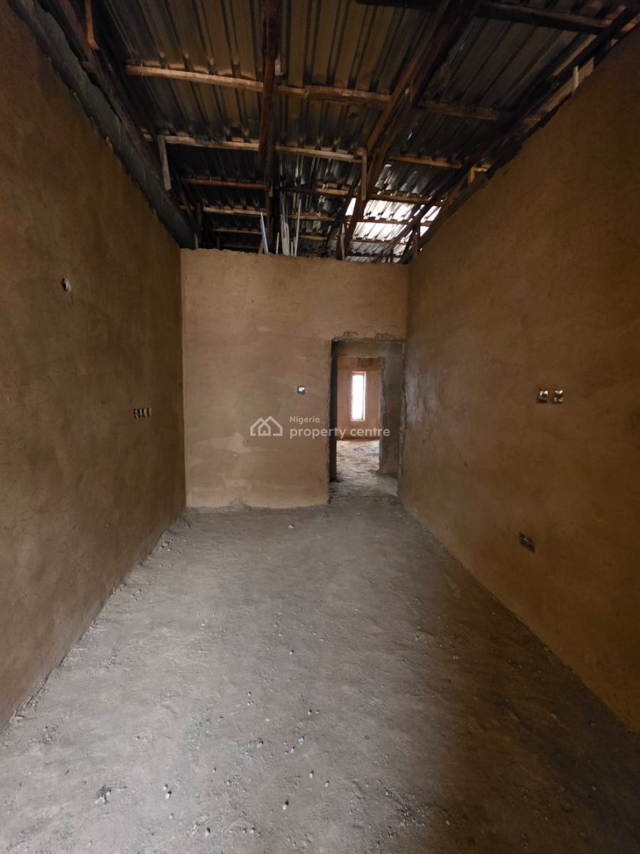 Affordable 4 Bedroom Terrace Duplex (carcass), Idu By Turkish Hospital Nizamiye, Karmo, Abuja, Terraced Duplex for Sale