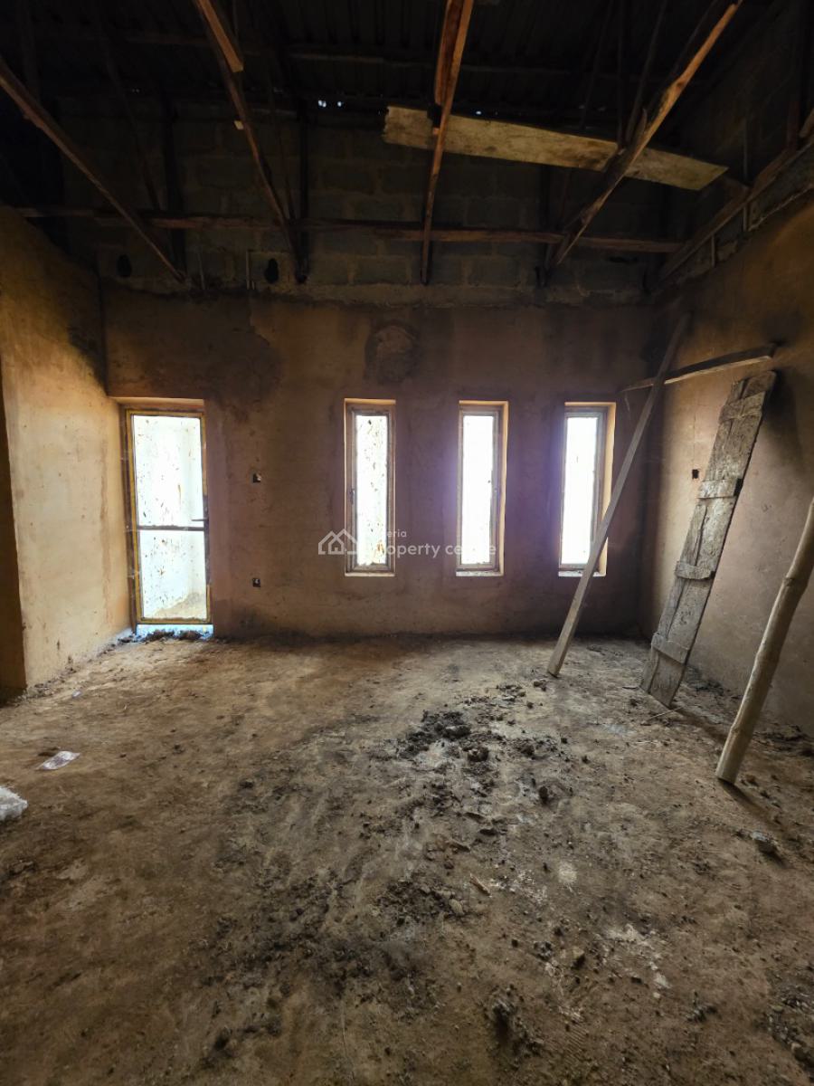 Affordable 4 Bedroom Terrace Duplex (carcass), Idu By Turkish Hospital Nizamiye, Karmo, Abuja, Terraced Duplex for Sale
