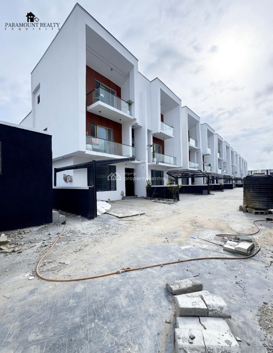 Luxurious Contemporary 4 Bedroom Deluxe Terraced  Duplex with Bq, Orchid, Lekki, Lagos, Terraced Duplex for Sale