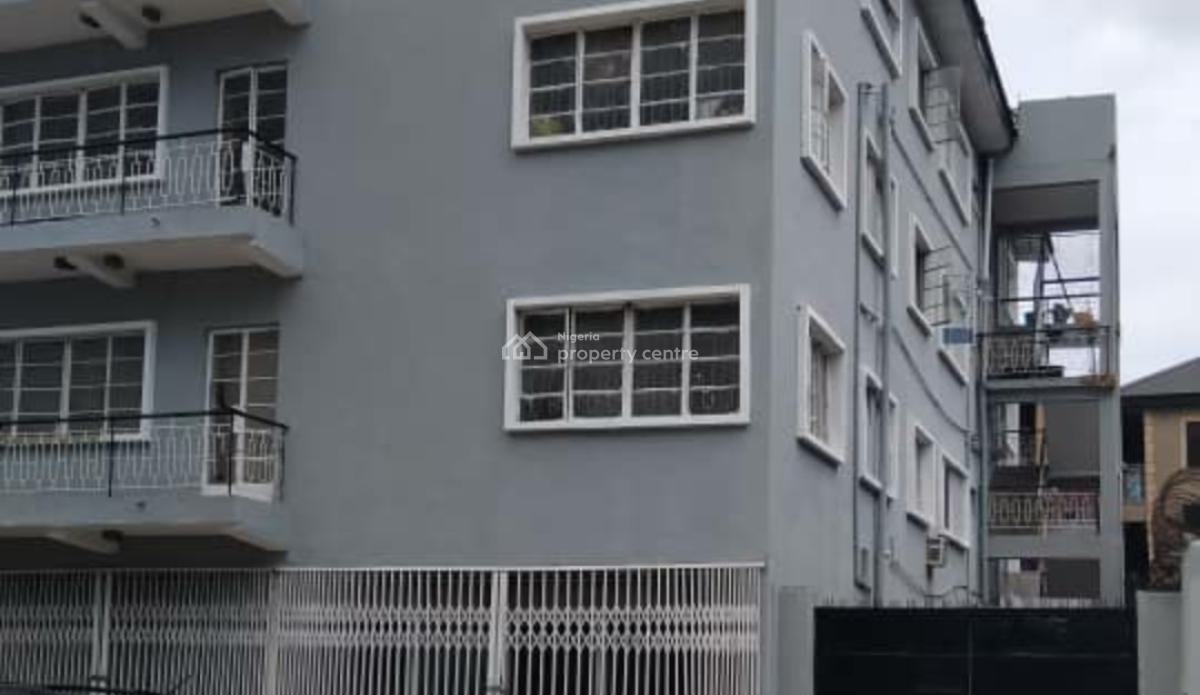 3 Storey Building= 7 Units of 3 Bedroom Flats & Warehouse on Full Plot, Off Ondo Street, Yaba, Lagos, Block of Flats for Sale
