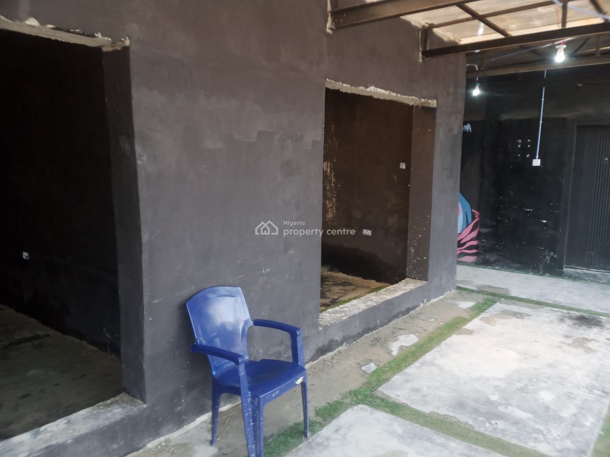 Big Shop on Ground Floor in a Busy Location, Oribanwa Road Facing Express, Lakowe, Ibeju Lekki, Lagos, Shop for Rent
