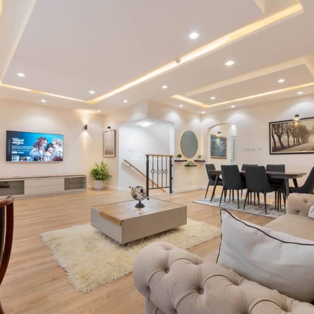 Beautifully Furnished 4-bedroom Maisonette Townhouse, Old Ikoyi, Ikoyi, Lagos, House for Rent