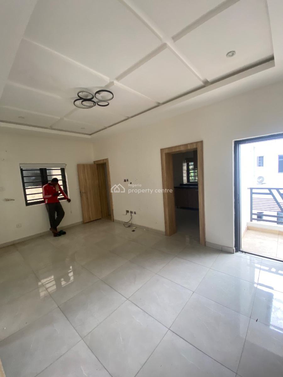 Standard Two Bedroom Apartment Upstairs with Private Staircase, Cherish Garden Etstse Close to Abraham Adesanya, Ajah, Lagos, Flat / Apartment for Rent
