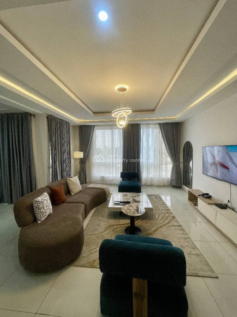 Luxurious 2 Bedroom Apartment with Swimming Pool and Games, Ikoyi, Lagos, Flat / Apartment Short Let