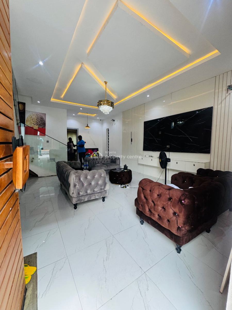 Luxury Furnished 4 Bedroom Terrace Duplex in a Gated Estate, Opebi, Ikeja, Lagos, Terraced Duplex for Sale