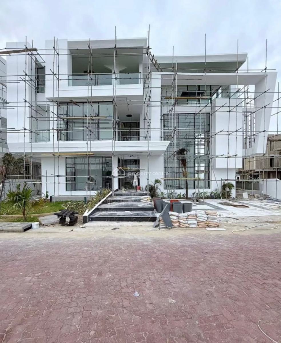 5 Bedroom Waterfront Mansion with Incredibly Sublime Detailing, Osapa, Lekki, Lagos, House for Sale