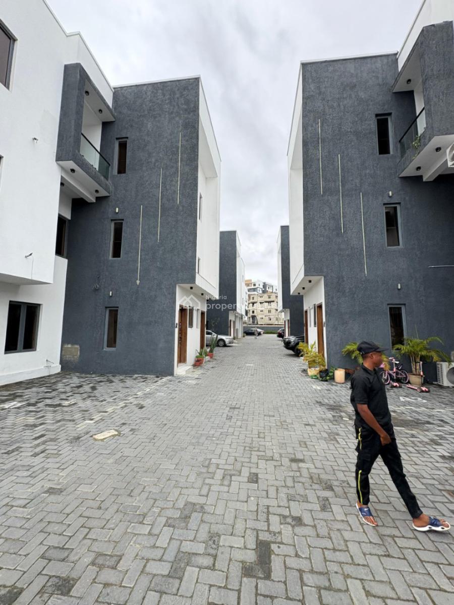 Luxury Terrace with Private Balcony & Well-finished Interior, Ikate, Lekki, Lagos, Terraced Duplex for Rent