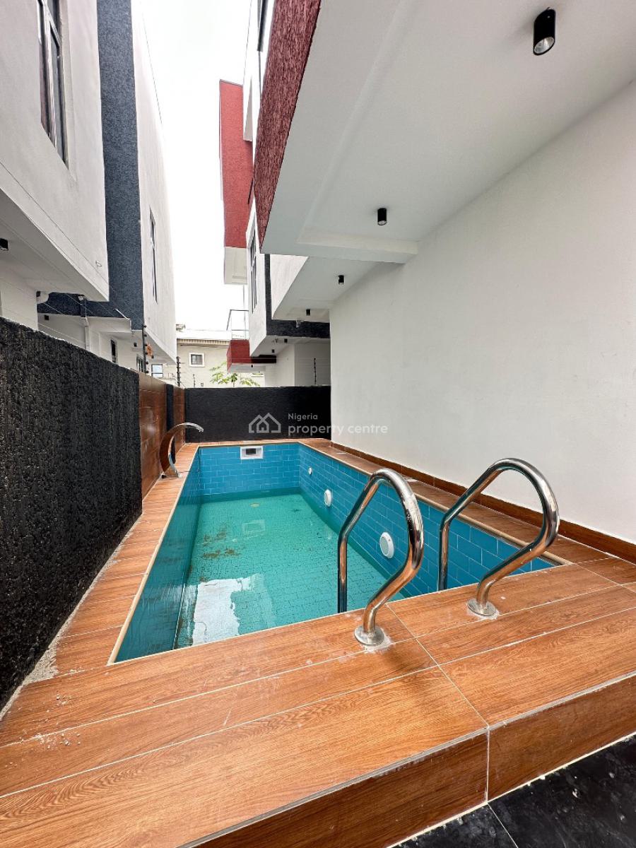 Standard 5 Bedroom Detached Duplex with Bq and Pool in a Secure Estate, Lekki Phase1, Lekki, Lagos, Detached Duplex for Sale