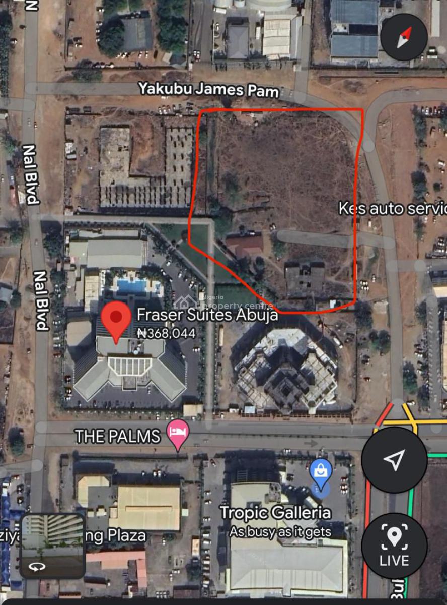 11000sqm of Development Land Seeking Joint Venture Partner, Central Business District, Abuja, Mixed-use Land Joint Venture