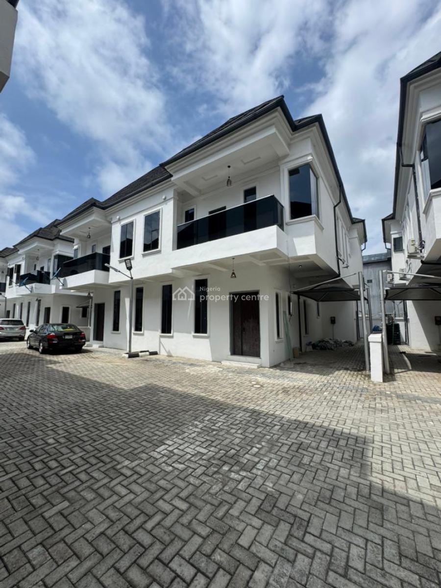 The Most Affordable 4 Bedroom Semi-detached Duplex with Bq, Chevron Toll Gate, Orchid Road, Lekki, Lagos, Semi-detached Duplex for Sale