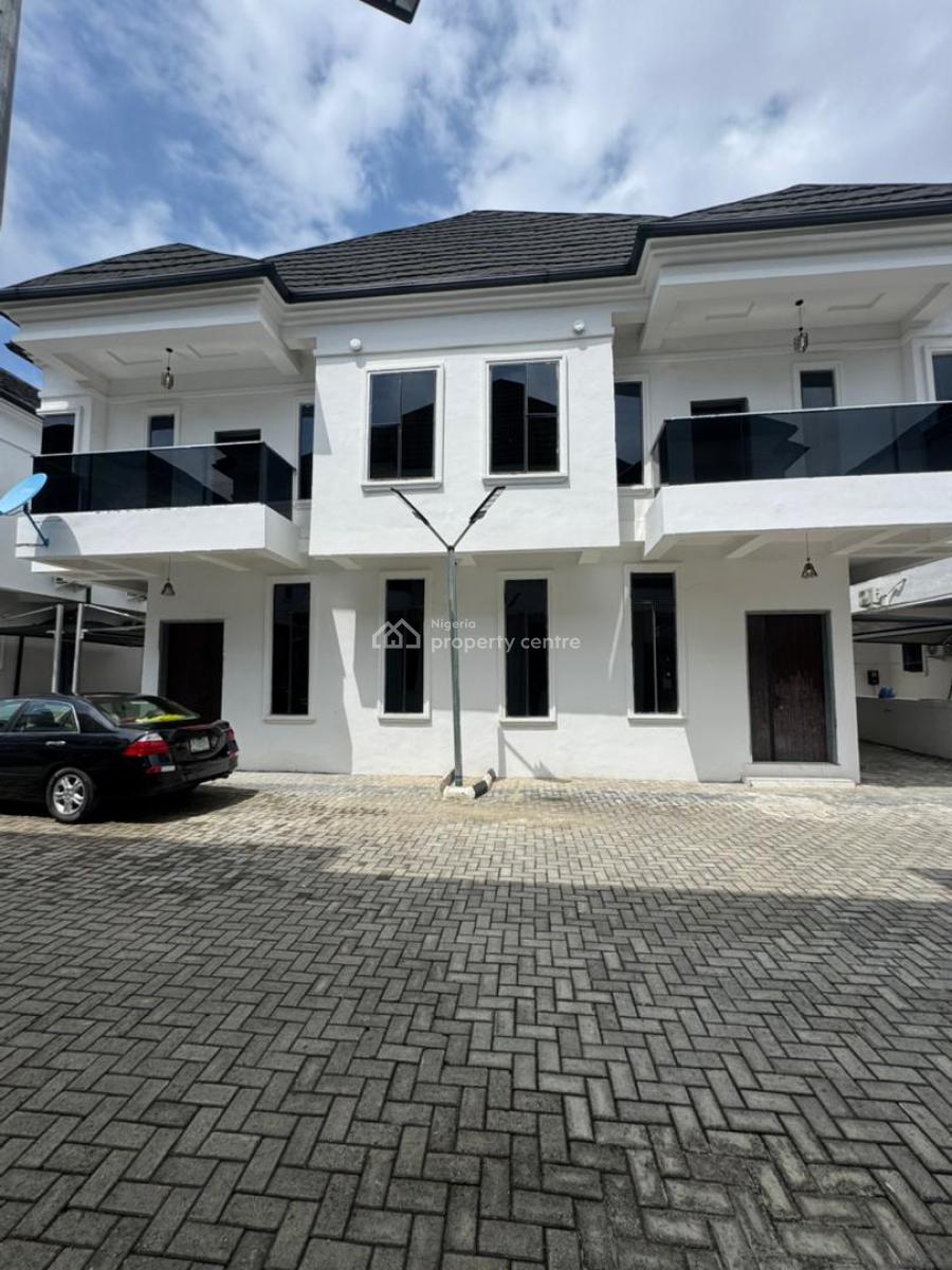 The Most Affordable 4 Bedroom Semi-detached Duplex with Bq, Chevron Toll Gate, Orchid Road, Lekki, Lagos, Semi-detached Duplex for Sale