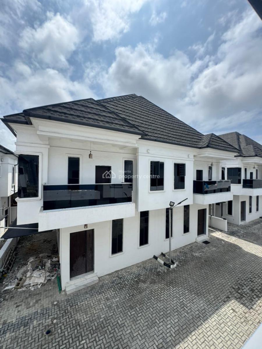 The Most Affordable 4 Bedroom Semi-detached Duplex with Bq, Chevron Toll Gate, Orchid Road, Lekki, Lagos, Semi-detached Duplex for Sale