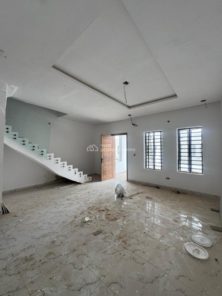 Newly Built,  Very Spacious 4 Bedroom Terrace Duplex with Bq, Chevron Toll Gate, Orchid Road, Lekki, Lagos, Terraced Duplex for Sale
