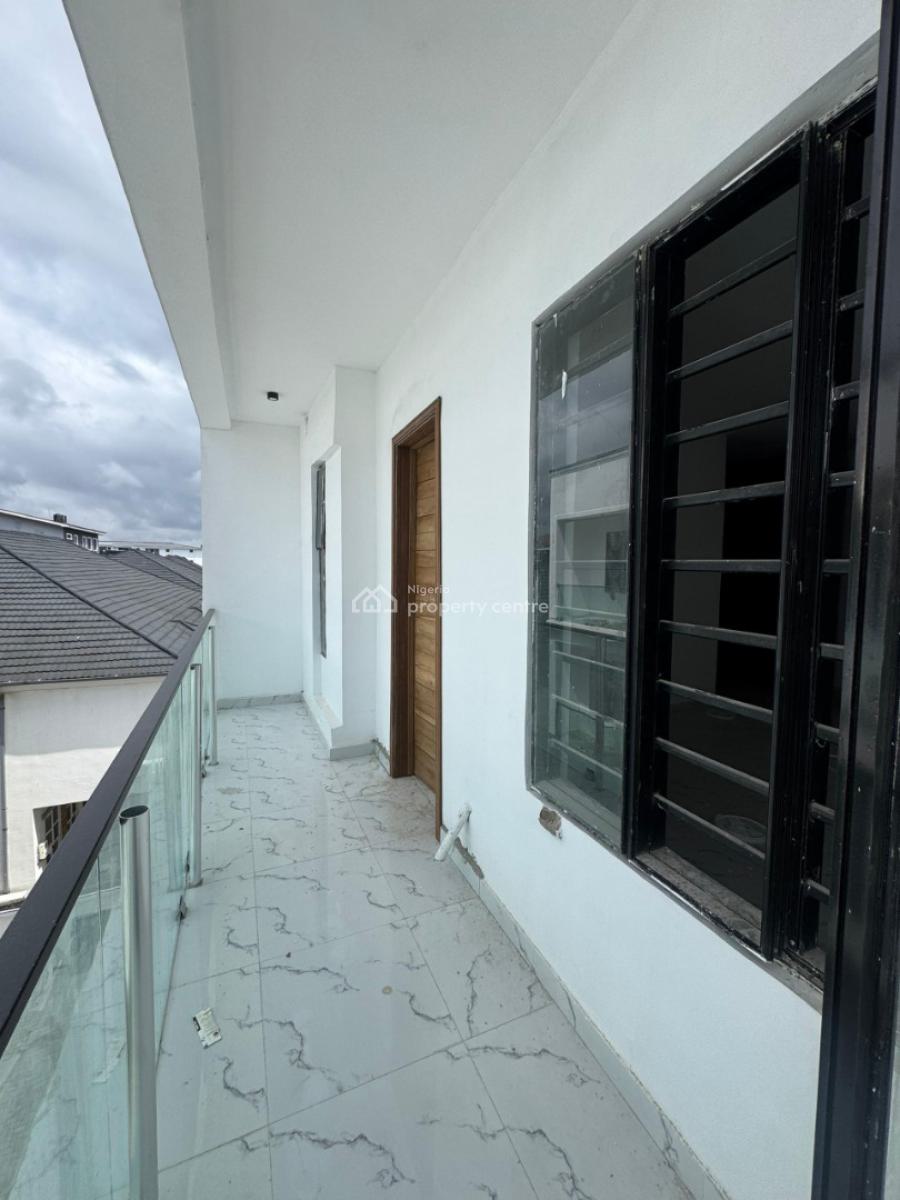 Newly Built,  Very Spacious 4 Bedroom Terrace Duplex with Bq, Chevron Toll Gate, Orchid Road, Lekki, Lagos, Terraced Duplex for Sale